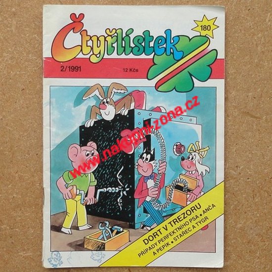 Čtyřlístek 180 - Dort v trezoru - Kliknutím na obrázek zavřete