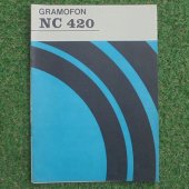 Servisní návod Gramofon Tesla NC 420