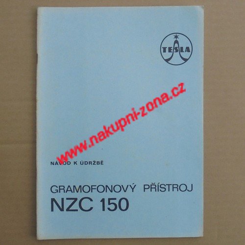 Servisní návod Gramofon Tesla NZC 150 - Kliknutím na obrázek zavřete
