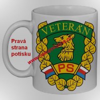 Hrnek s potiskem Veterán Pohraniční stráž (1)