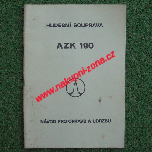 Servisní návod Hudební souprava Tesla AZK 190 - Kliknutím na obrázek zavřete