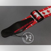 Řemen na kytaru motiv vlajka Kanada