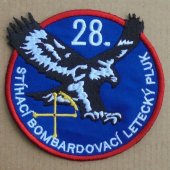Nášivka 28. letecký pluk Čáslav VÚ 1115
