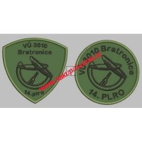 Nášivka VÚ 3010 Bratronice 14.plro