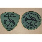 Nášivka VÚ 4806 Slaný - Drnov 56.rtpr