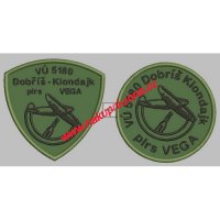 Nášivka VÚ 5180 Dobříš Klondajk plrs VEGA Nášivka VÚ 5180 Dobříš Klondajk plrs VEGA