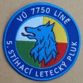 Nášivka 5. Stíhací letecký pluk Líně VÚ 7750