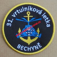 Nášivka 31. vrtulníková letka Bechyně Nášivka 31. vrtulníková letka Bechyně