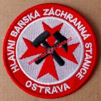Nášivka Hlavní Báňská záchranná stanice
