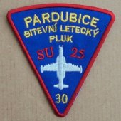 Nášivka 30. bitevní letecký pluk Pardubice