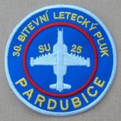Nášivka 30. bitevní letecký pluk Pardubice