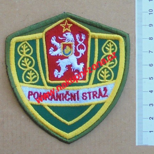 Nášivka Pohraniční stráž - Kliknutím na obrázek zavřete