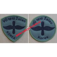 Nášivka VÚ 1610 Žatec Korea 11. stíhací letecký pluk Nášivka VÚ 1610 Žatec Korea 11. stíhací letecký pluk