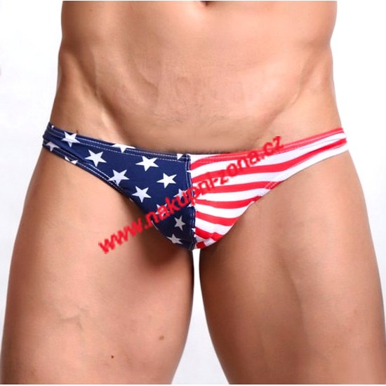 Pánská tanga american flag - pánské spodní prádlo - Kliknutím na obrázek zavřete