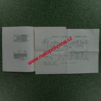 Návod Radio Selga 404 - elektroschéma