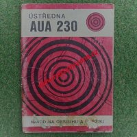 Návod Rozhlasová ústředna Tesla AUA 230 (poškozený)