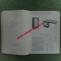 Servisní návod Tesla Rozhlasové ústředny AUA 100, AUA 110, AUA 120