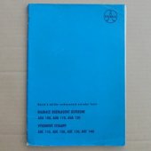 Servisní návod Tesla Rozhlasové ústředny AUA 100, AUA 110, AUA 120