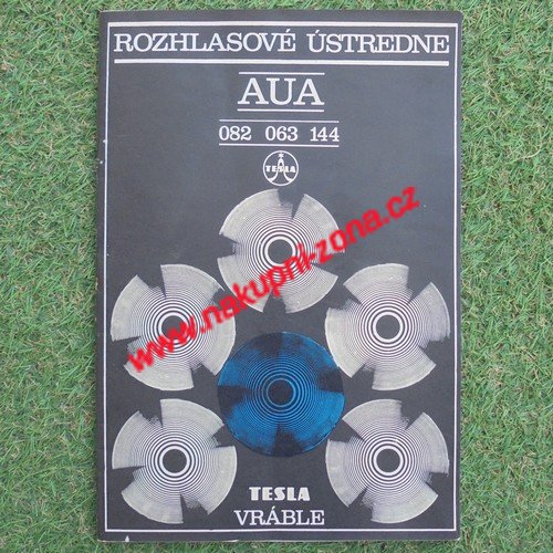 Návod Rozhlasové ústředny Tesla AUA 082, 063, 144 - Kliknutím na obrázek zavřete